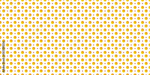 Polka dot colour peas seamless pattern for print and screen design