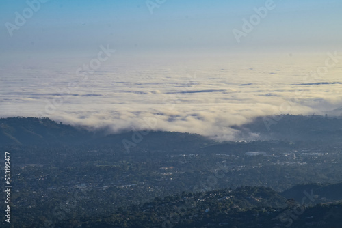 Fog Over Santa Barbara