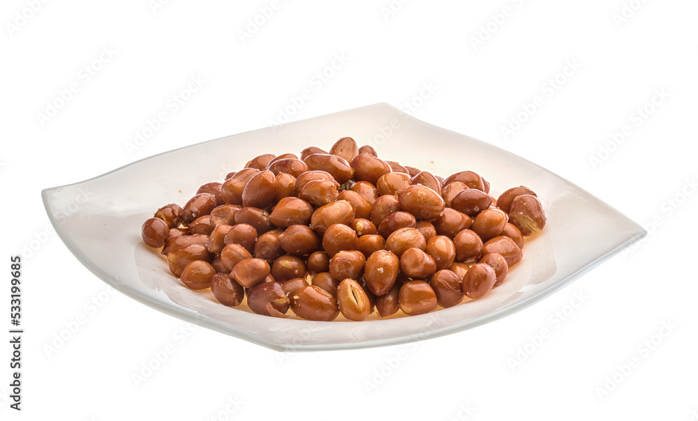 Fried peanuts heap Fried peanuts heap