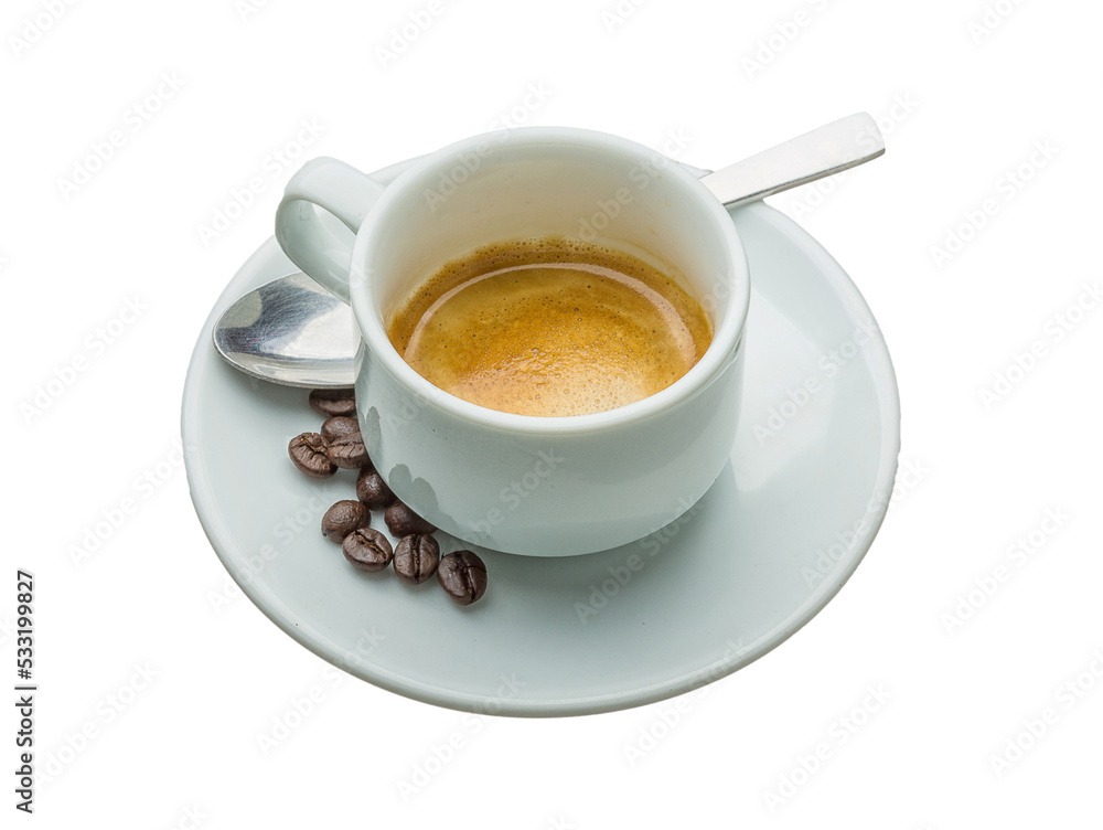 Fototapeta premium Hot fresh espresso