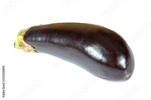 Wallpaper Mural eggplant isolated on white background Torontodigital.ca