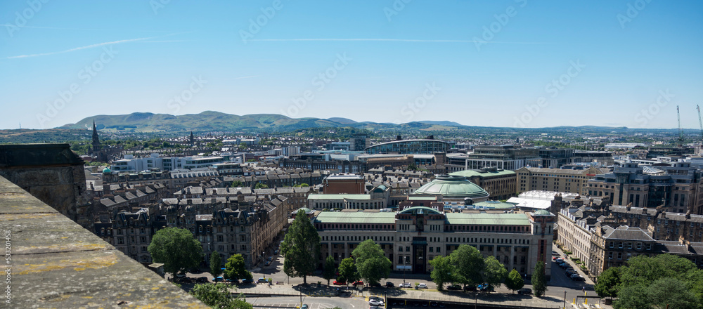 Fototapeta premium City landscape of Edinburgh