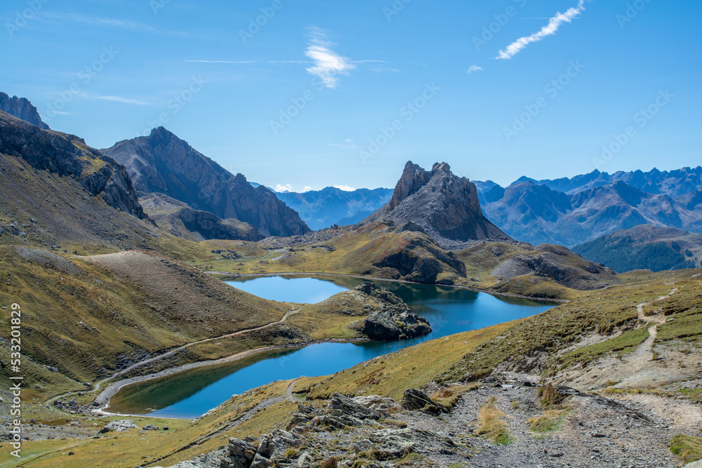 Lago dell’Oronaye e Lago Superiore di Roburent a cavallo tra Italia e Francia Lago dell’Oronaye e Lago Superiore di Roburent a cavallo tra Italia e Francia