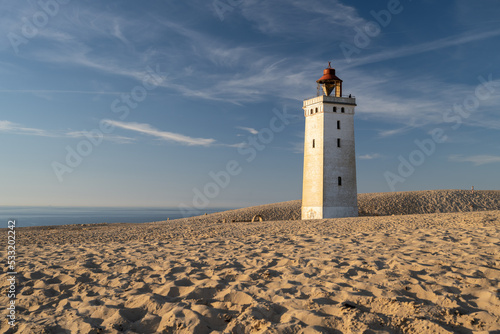 Rubjerg Knude Fyr Lighthouse, Denmark photo