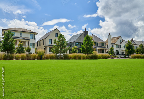 house in the park, garden park, Town at trilith studios residential homes