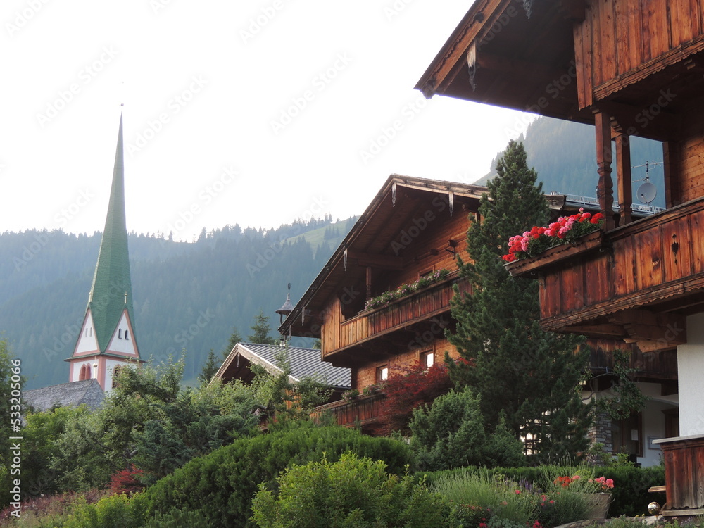 Alpbach, localidad de la region del Tirol. Austria.