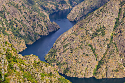 Cañones del Río sil, Orense, Galicia, España. photo