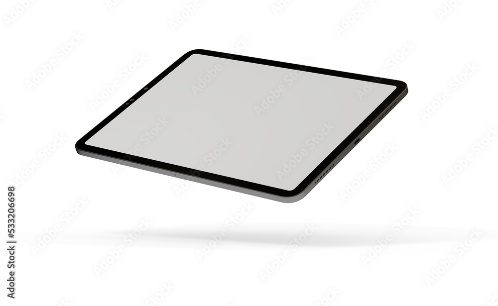tablet pc - Modern black tablet computer isolated on white background. tablet pc - Modern black tablet computer isolated on white background.