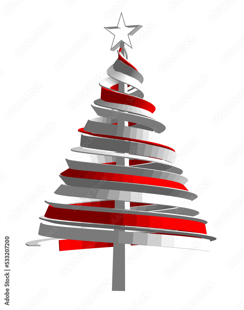 Colorful Ribbon Christmas tree Colorful Ribbon Christmas tree