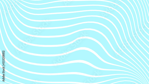 Abstract blue white color lines wave pattern texture background. Use for graphic design about fashion cosmetic summer holiday business concept.