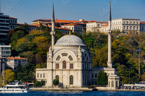 Dolmabahce Mosque in Istanb...