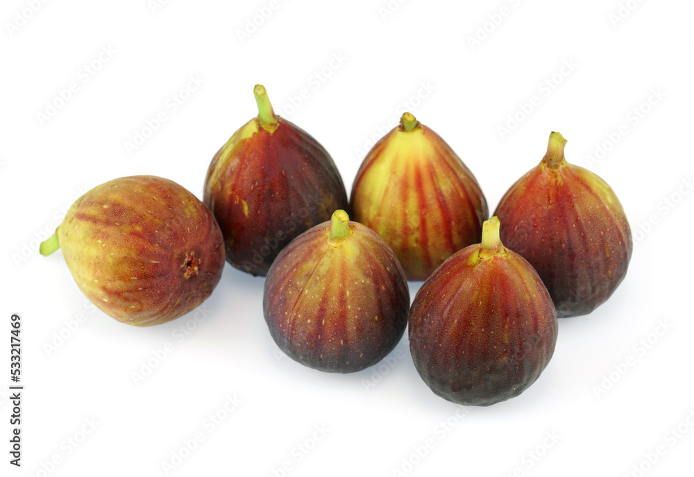 Fresh fig fruit isolated on white background Fresh fig fruit isolated on white background