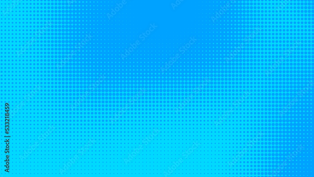 Dots halftone blue color pattern gradient texture with technology digital background. Dots pop art comics with summer background. Dots halftone blue color pattern gradient texture with technology digital background. Dots pop art comics with summer background.