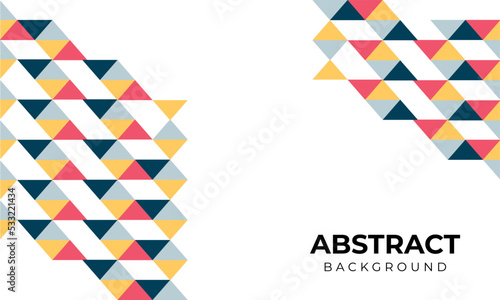 geometric colorful background. Abstract multicolor geometric background