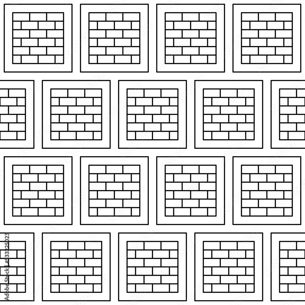 Black and white seamless illustrations. Coloring book, colouring page ...