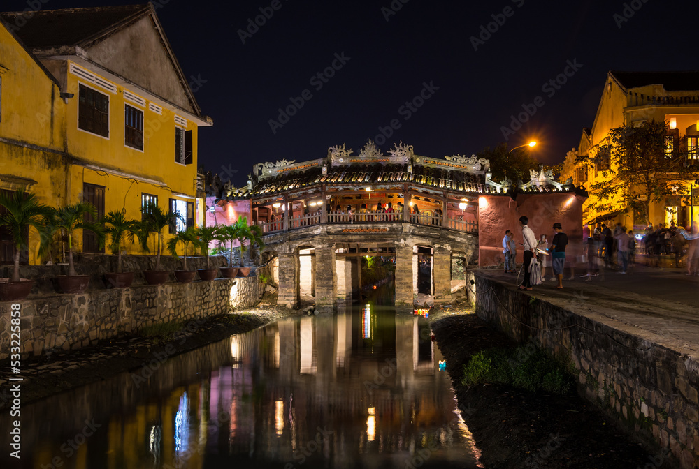 The Japanese bridge Hoi An, Vietnam