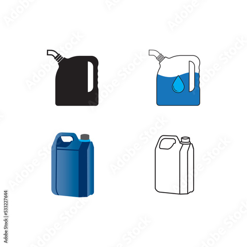 canister vector icon