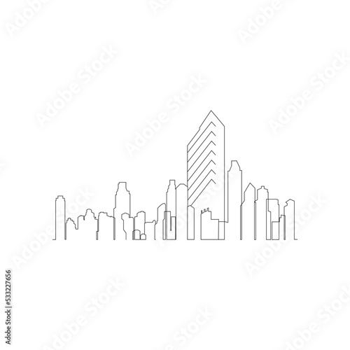 city ​​icon vector