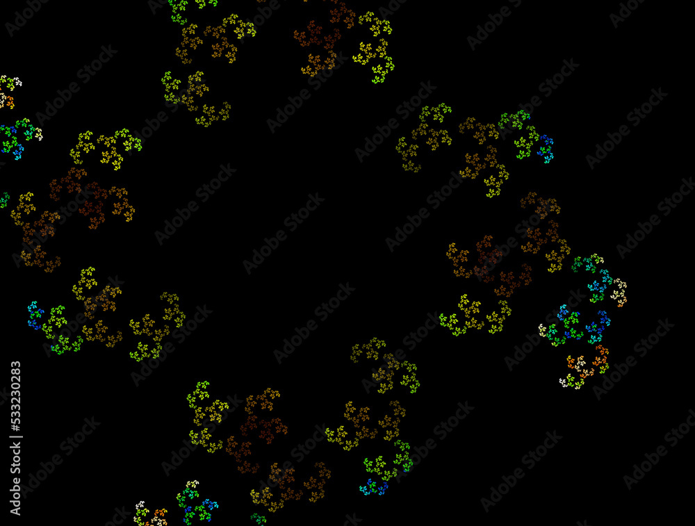 Imaginatory fractal abstract background Image Imaginatory fractal abstract background Image