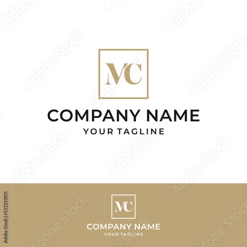 Classic Letter MC Logo Design
