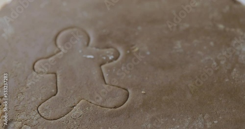 Making Gingerbread Cookies