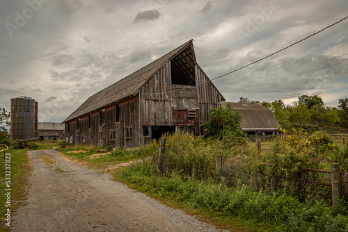 Abandoned barn in rural northwest New Jersey