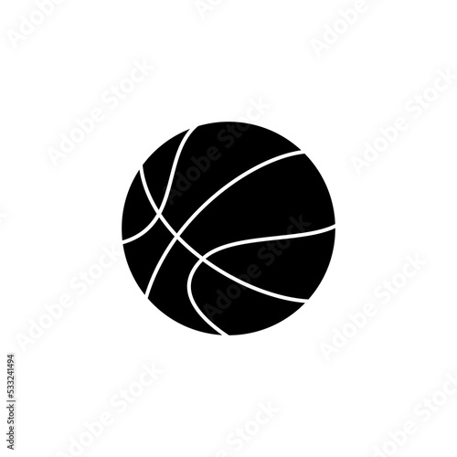 Basketball icon vector for web and mobile app. Basketball ball sign and symbol © Lunaraa