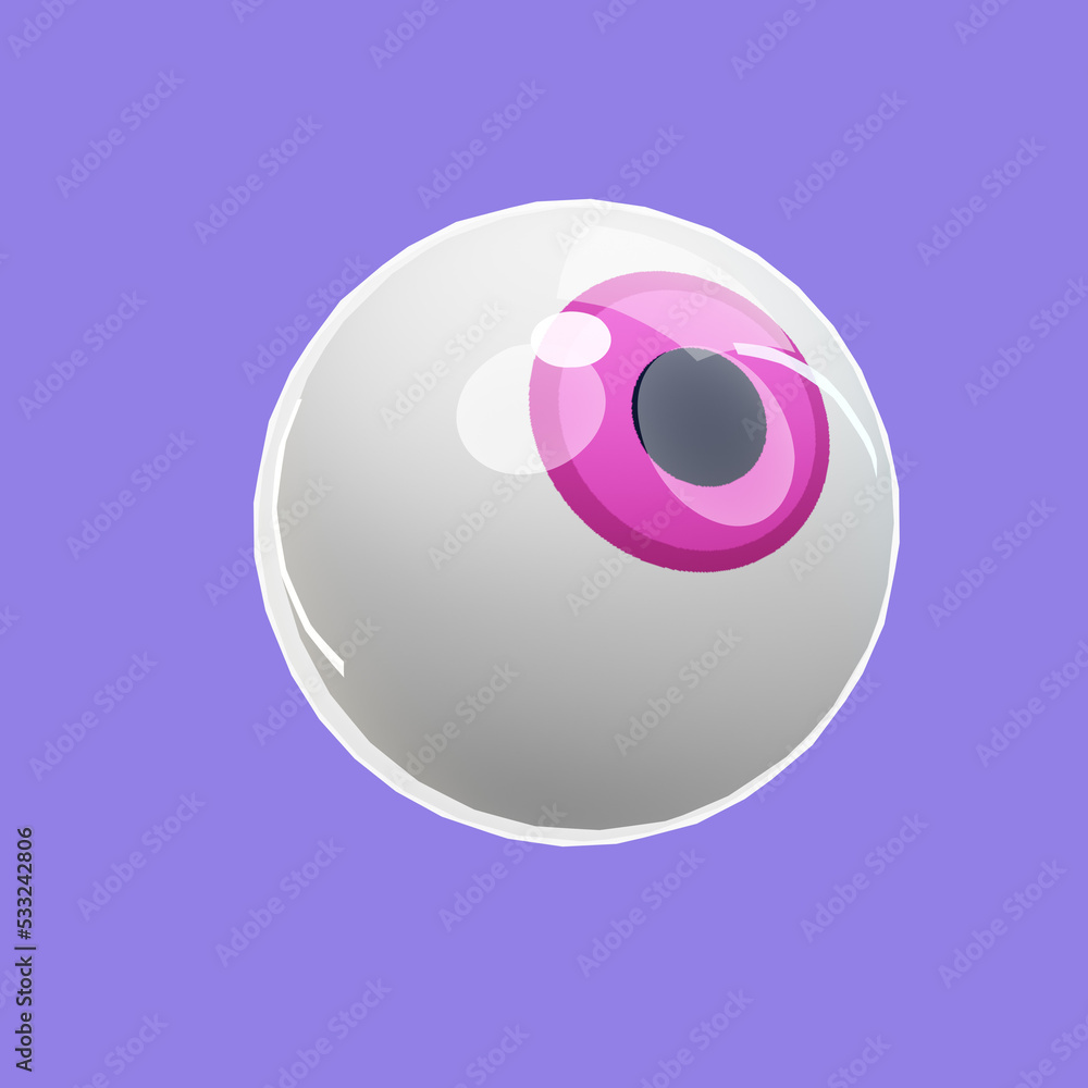 Realistic human eye isolated on a white background. Realistic bloody eyeball, 3d render. 3d illustration for Halloween. Realistic human eye isolated on a white background. Realistic bloody eyeball, 3d render. 3d illustration for Halloween.