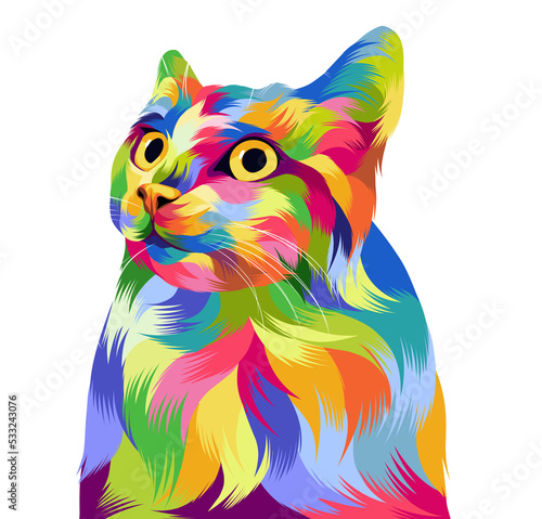 Animal pop art illustrations