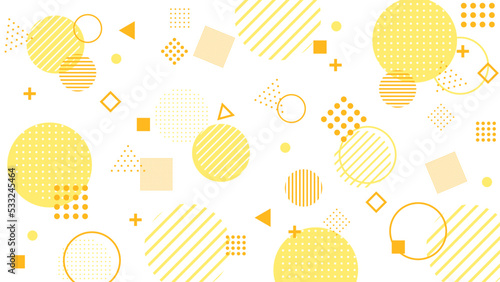 abstract background with yellow geometric patterns