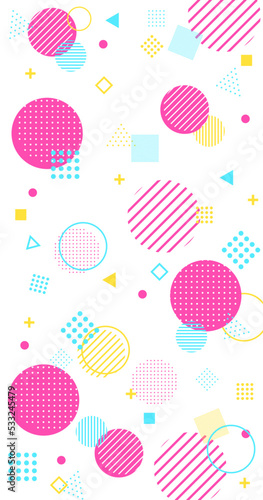 abstract background with colorful geometric patterns