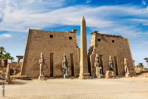 Luxor Temple in Luxor, Egypt