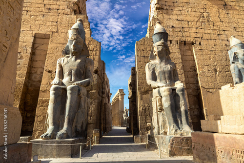 Luxor Temple in Luxor, Egypt
