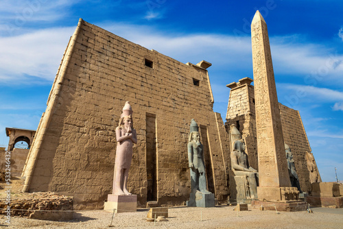 Fotografie, Obraz Luxor Temple in Luxor, Egypt