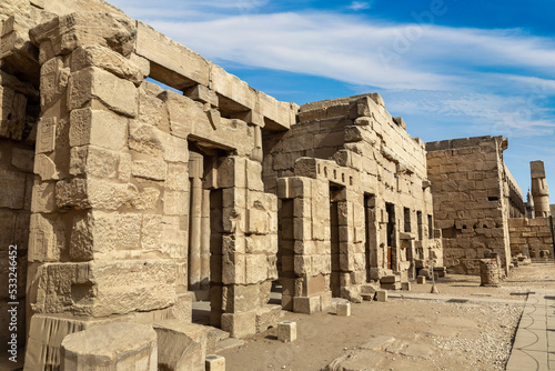 Luxor Temple in Luxor  Egypt