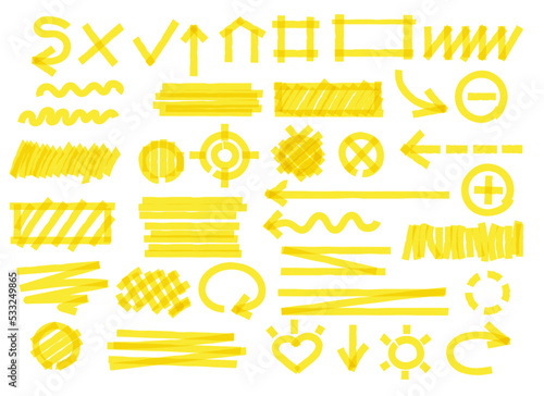 Yellow highlight details