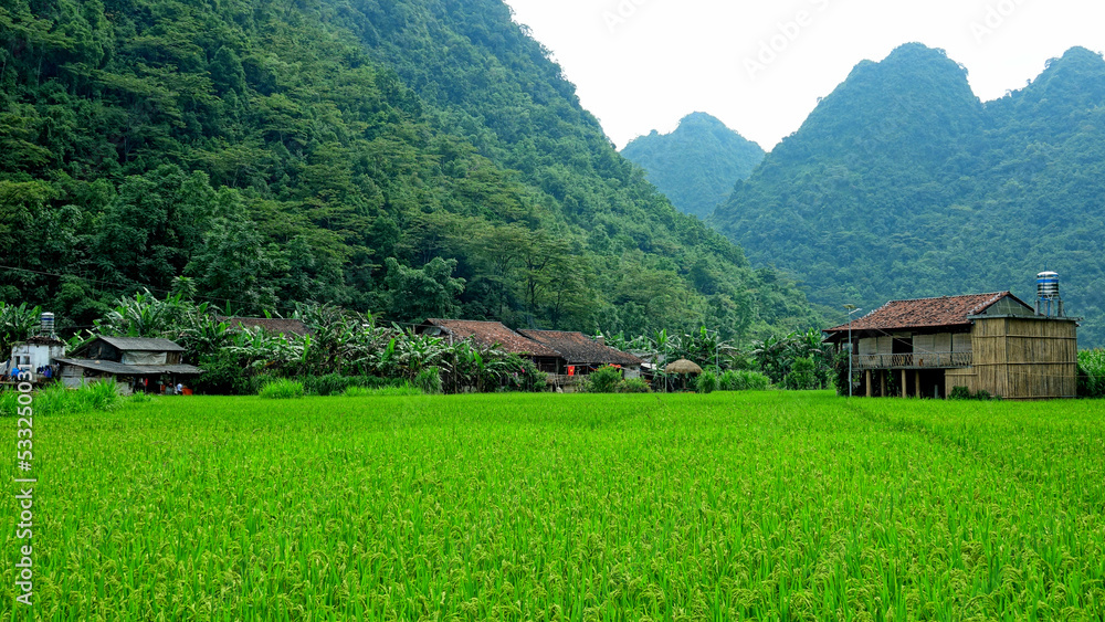 Phia Thap Village of the Nungs, Cao Bang, Vietnam