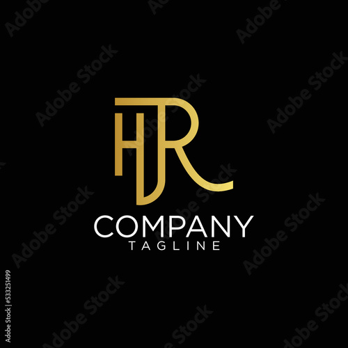 hr logo design and premium vector templates