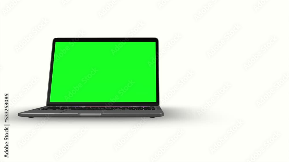 3d laptop model moving with a green laptop lcd screen and a white background screen, you can use it for your stock footage, delete the green laptop lcd screen using the software you use
3d laptop model moving with a green laptop lcd screen and a white background screen, you can use it for your stock footage, delete the green laptop lcd screen using the software you use