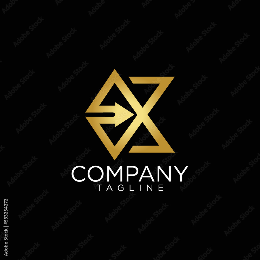 x arrow logo design and premium vector templates x arrow logo design and premium vector templates
