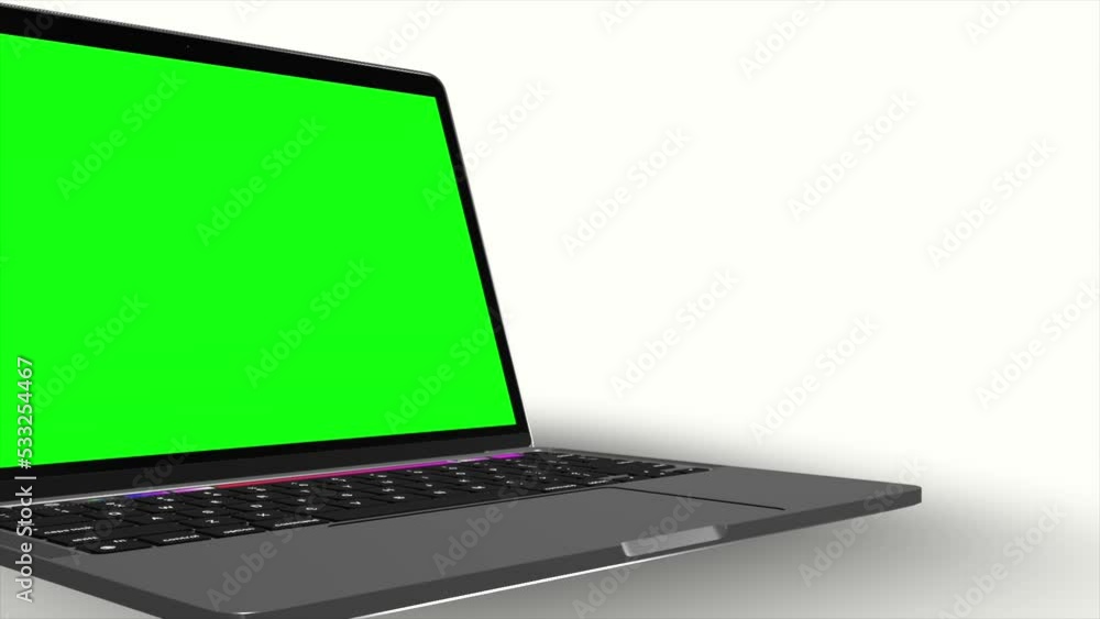 3d laptop model moving with a green laptop lcd screen and a white background screen, you can use it for your stock footage, delete the green laptop lcd screen using the software you use
3d laptop model moving with a green laptop lcd screen and a white background screen, you can use it for your stock footage, delete the green laptop lcd screen using the software you use