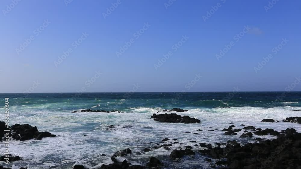 More beautiful waves of the beautiful emerald sea More beautiful waves of the beautiful emerald sea