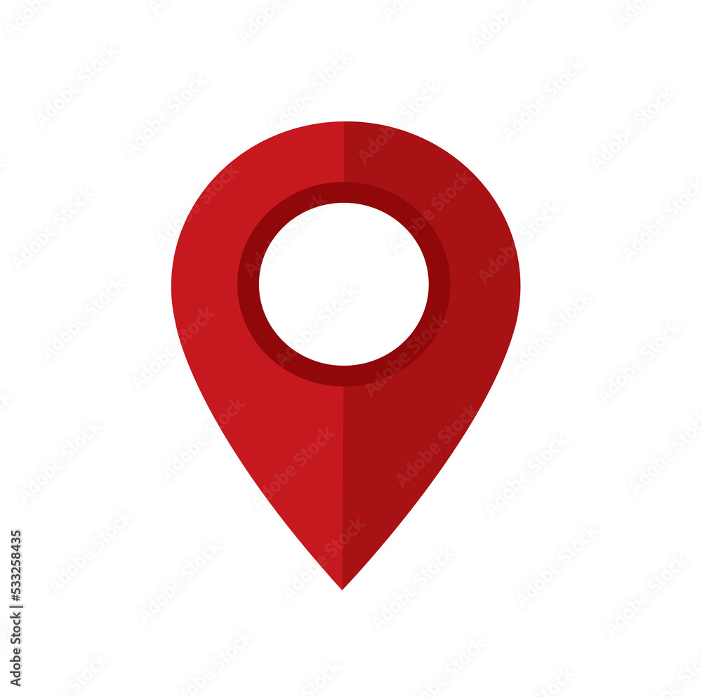 pin location GPS icon pin location GPS icon