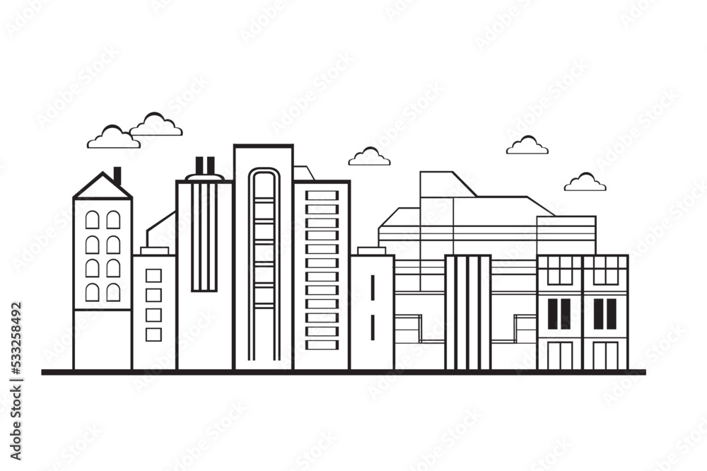 Obraz premium cityscape