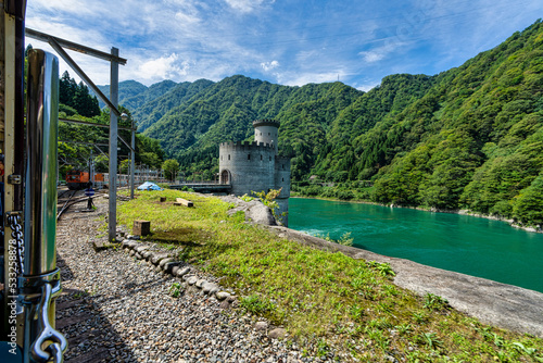  宇奈月湖　新柳原発電所 photo