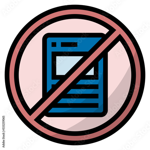 fake news icon