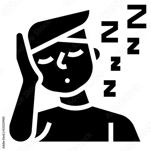 tiredness icon