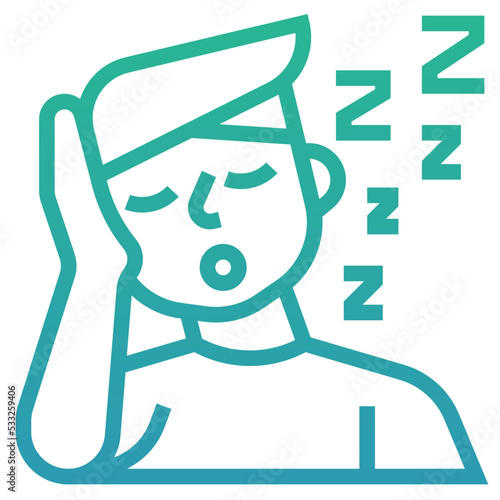 tiredness icon