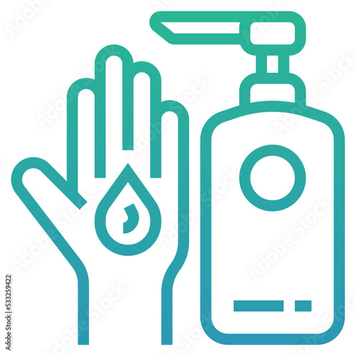 hand sanitizer icon