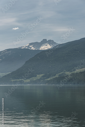 Odin mountain view from the lake